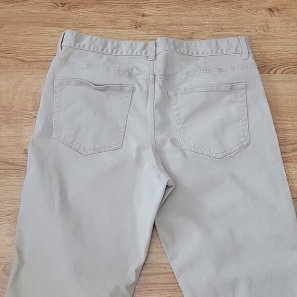 H&M Men's Tan Slim Fit Coupe Etroite Chinos Size 31 - Picture 6 of 8